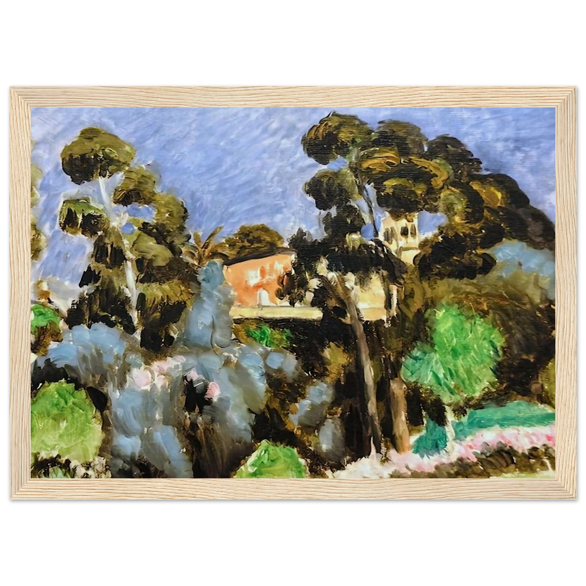 EUCALYPTUS MONT ALBAN 1918 Framed Poster | Henri Matisse Framed Prints Wall Art | Henri Matisse Print