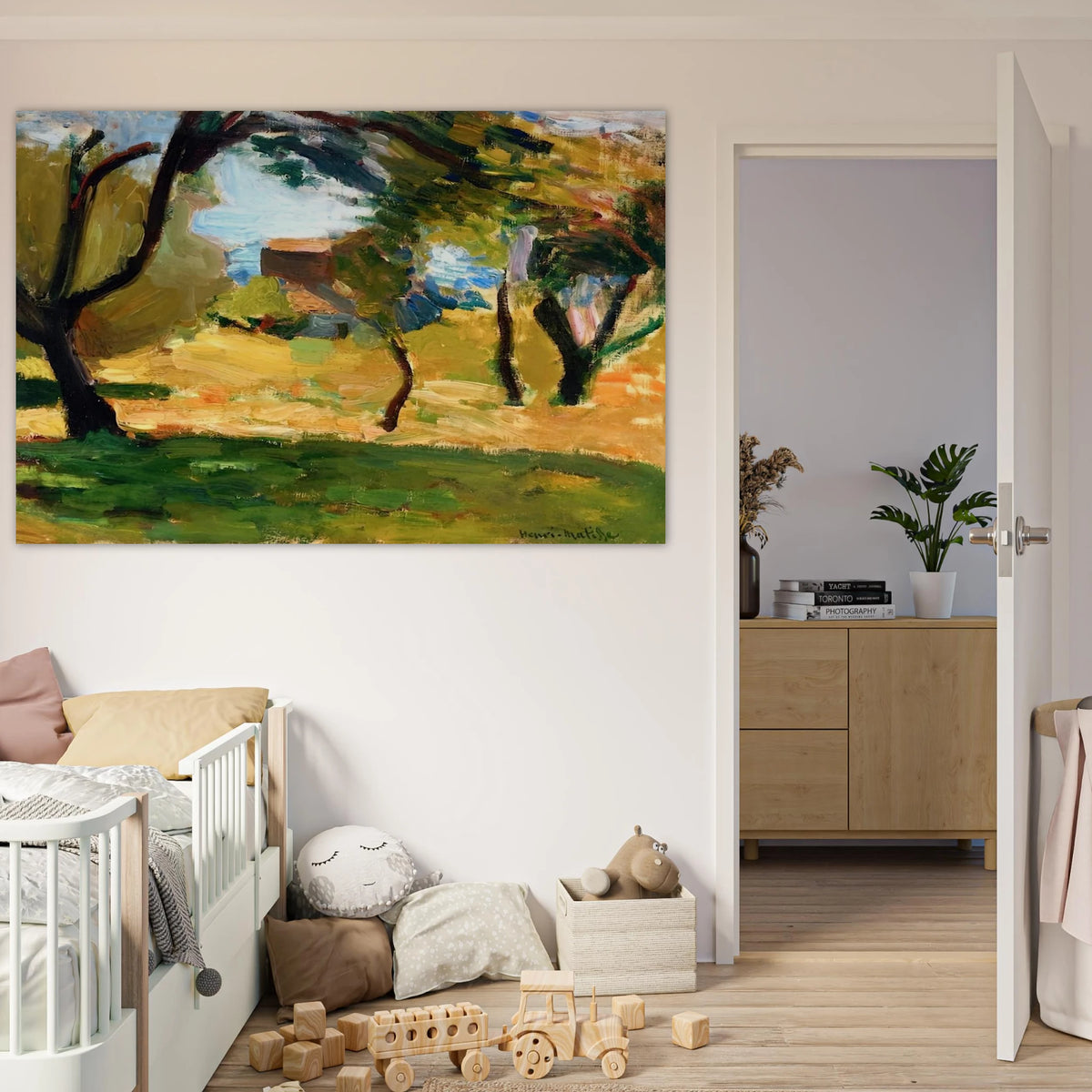 CORSICAN LANDSCAPE 1898 1 Poster | Henri Matisse Poster | Henri Matisse Print