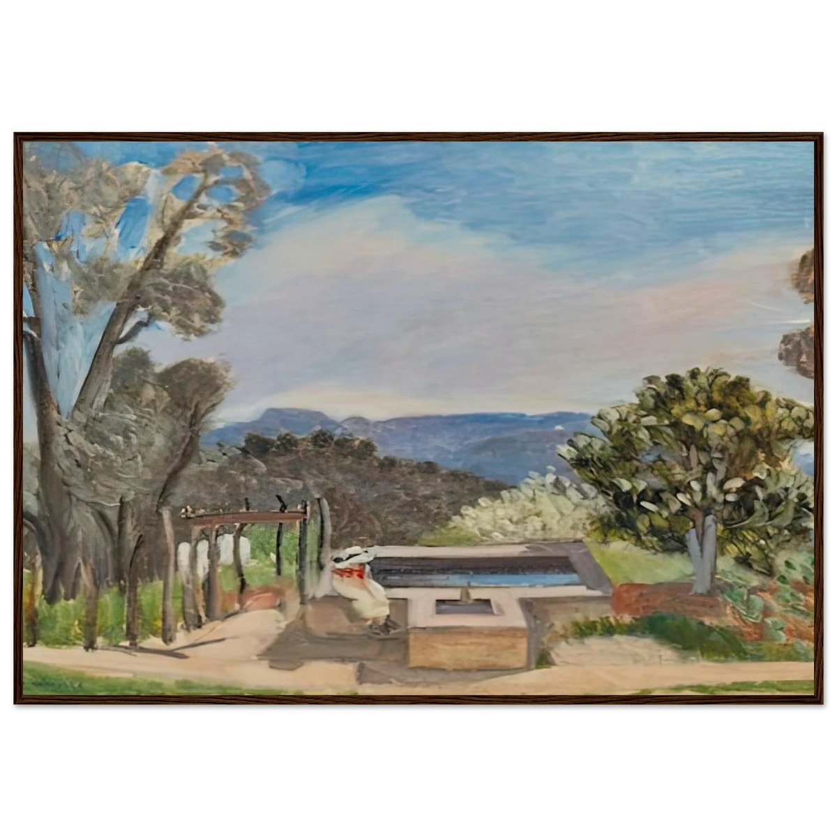 LE VIVIER PAYSAGE DE PROVENCE 1923 Framed Poster | Henri Matisse Framed Prints Wall Art | Henri Matisse Print