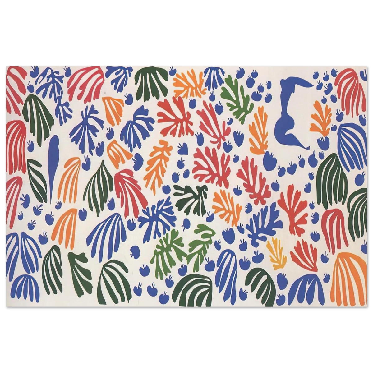 LA PERRUCHE ET LA SIRENE 1952 Poster | Henri Matisse Poster | Henri Matisse Print
