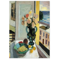 FLOWERS IN FRONT OF A WINDOW 1922 Poster | Henri Matisse Poster | Henri Matisse Print