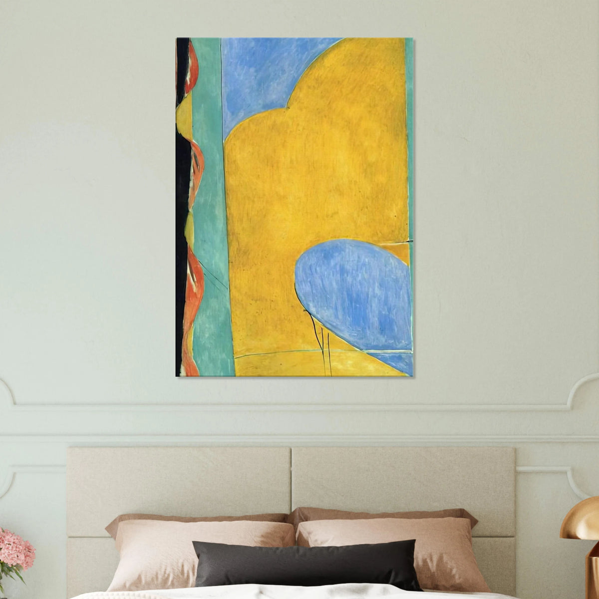 THE YELLOW CURTAIN Canvas | Henri Matisse Canvas | Henri Matisse Print