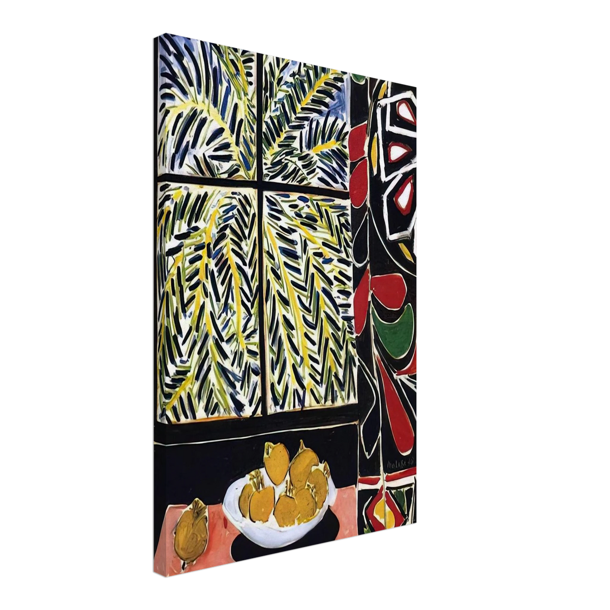 INTERIOR WITH EGYPTIAN CURTAIN 1948 Canvas | Henri Matisse Canvas | Henri Matisse Print