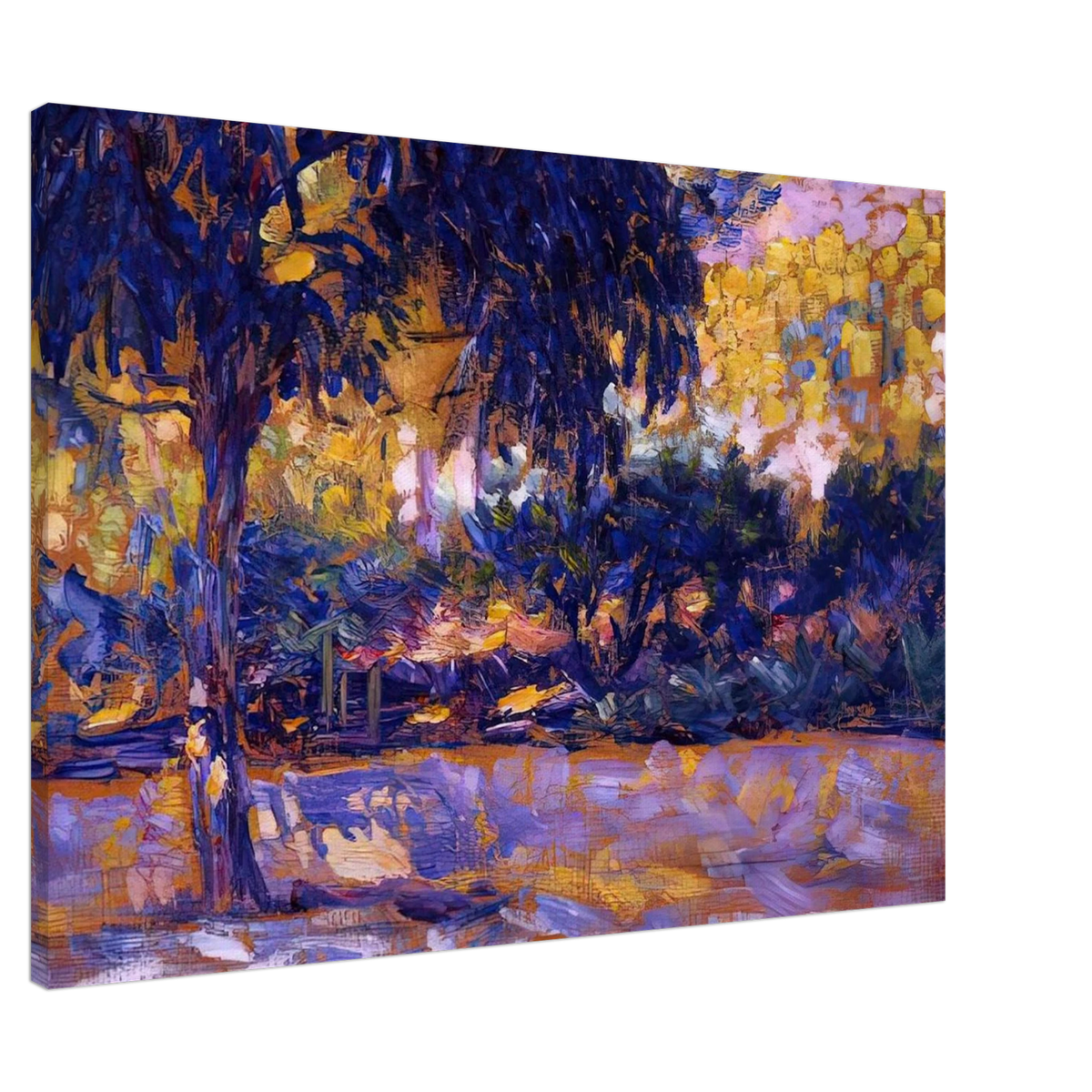 LANDSCAPE WITH EUCALYPTUS TREES AND RIVER TREES IN FRONT OF A RIVER 1908 Canvas | Henri Matisse Canvas | Henri Matisse Print