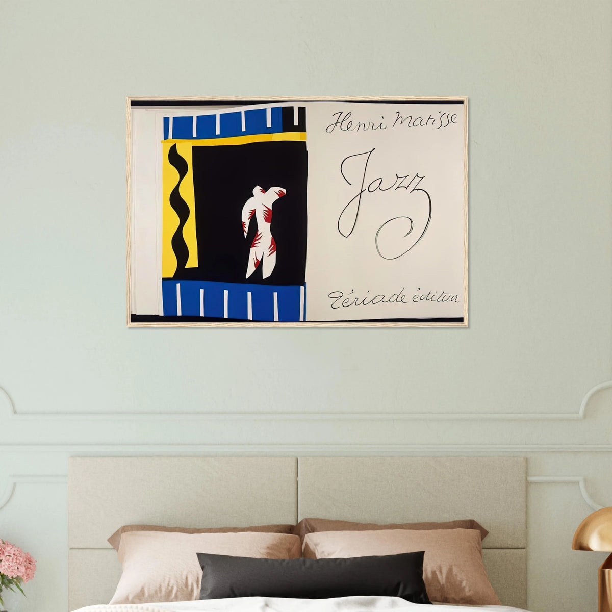JAZZ BOOK 1947 Framed Poster | Henri Matisse Framed Prints Wall Art | Henri Matisse Print