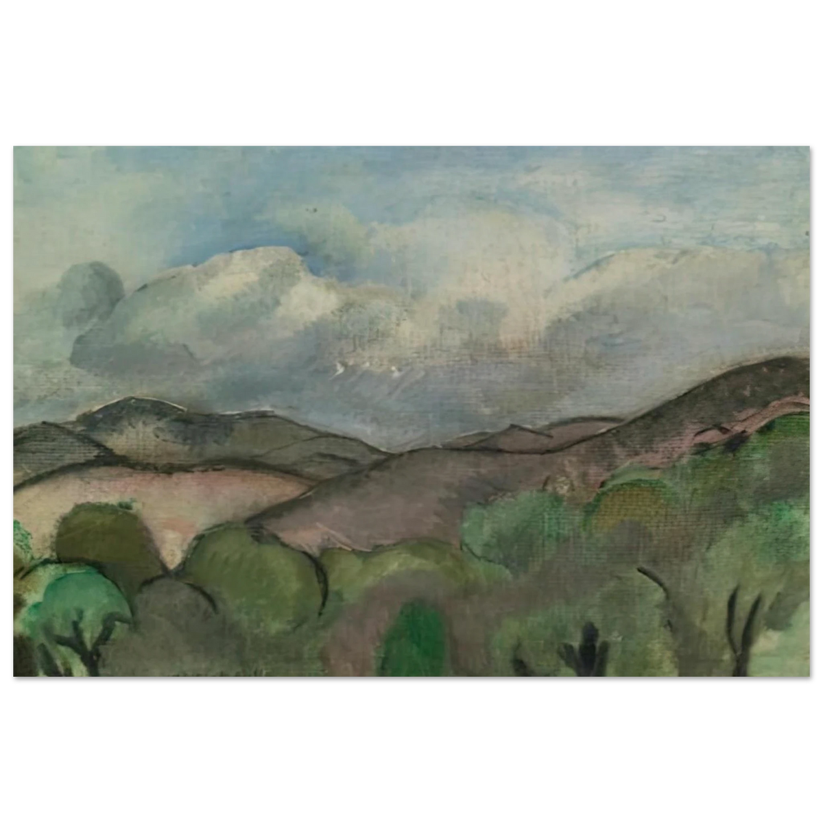 LE MONT CHAUVE A NICE 1918 Poster | Henri Matisse Poster | Henri Matisse Print