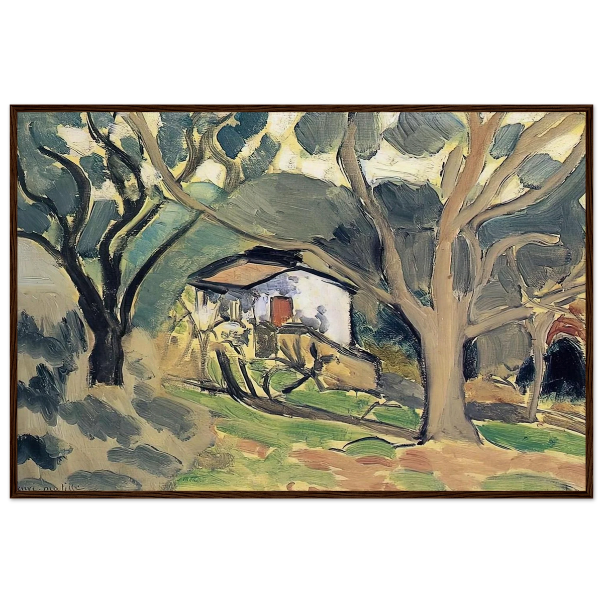 LANDSCAPE Framed Poster | Henri Matisse Framed Prints Wall Art | Henri Matisse Print