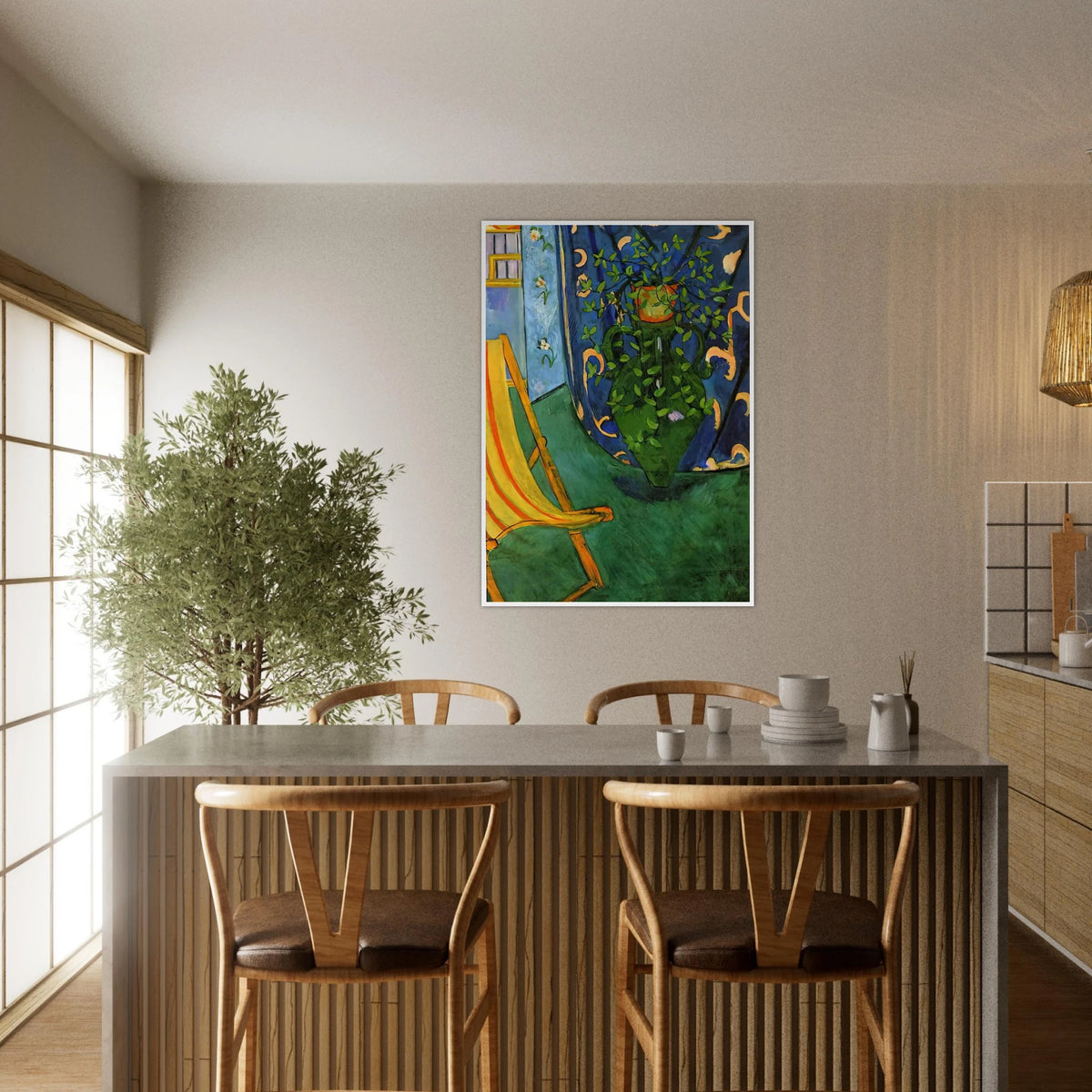 CORNER OF THE ARTIST S STUDIO 1912 Framed Poster | Henri Matisse Framed Prints Wall Art | Henri Matisse Print