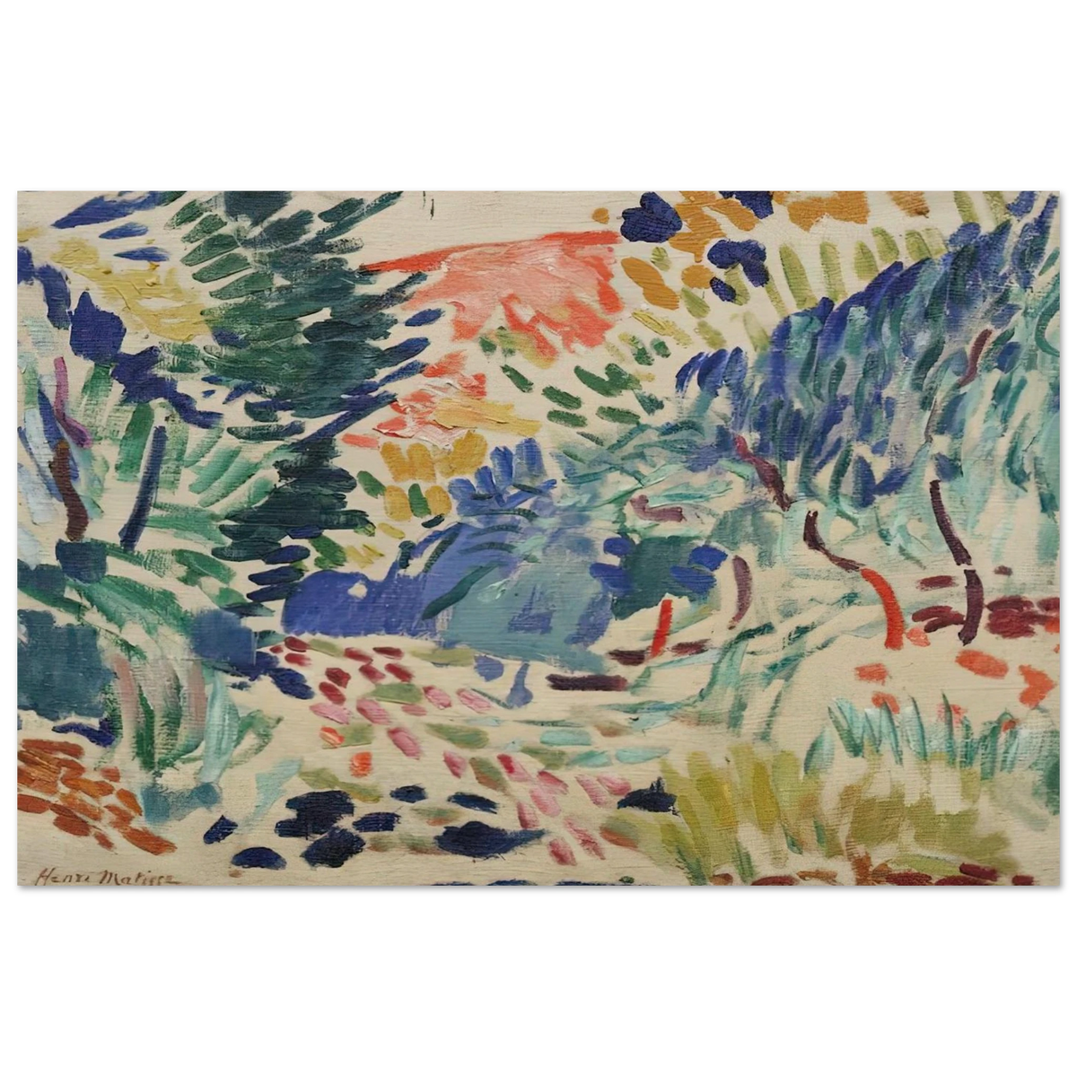 LANDSCAPE AT COLLIOURE 1905 Poster | Henri Matisse Poster | Henri Matisse Print