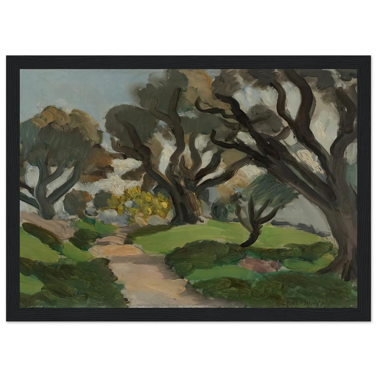 LANDSCAPE 1918 Framed Poster | Henri Matisse Framed Prints Wall Art | Henri Matisse Print