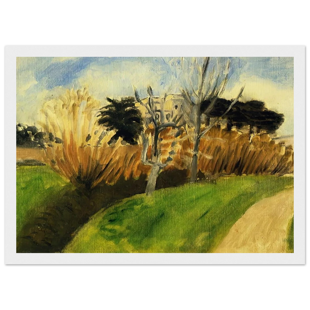 THE STREAM NEAR NICE Framed Poster | Henri Matisse Framed Prints Wall Art | Henri Matisse Print