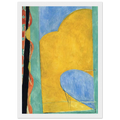 THE YELLOW CURTAIN Framed Poster | Henri Matisse Framed Prints Wall Art | Henri Matisse Print