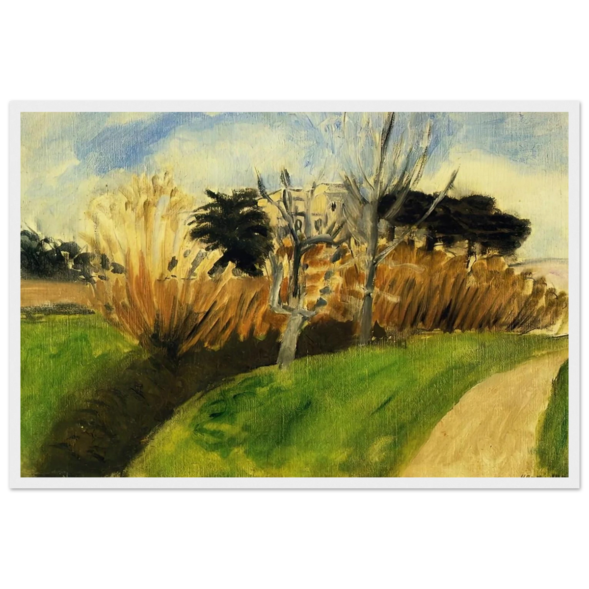 THE STREAM NEAR NICE Framed Poster | Henri Matisse Framed Prints Wall Art | Henri Matisse Print