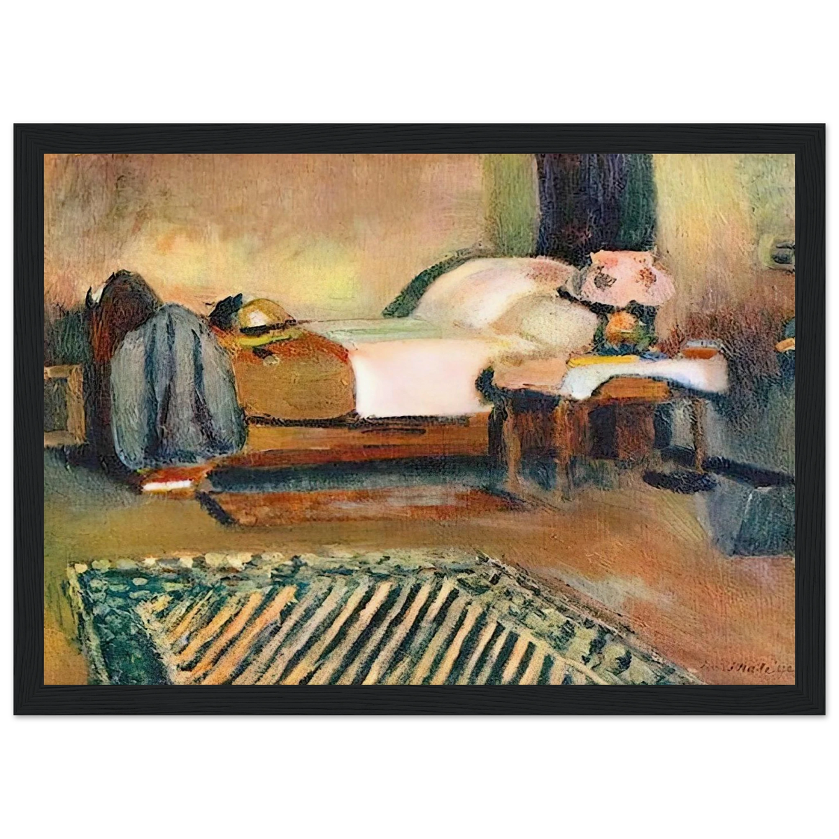 MY ROOM IN AJACCIO 1889 Framed Poster | Henri Matisse Framed Prints Wall Art | Henri Matisse Print