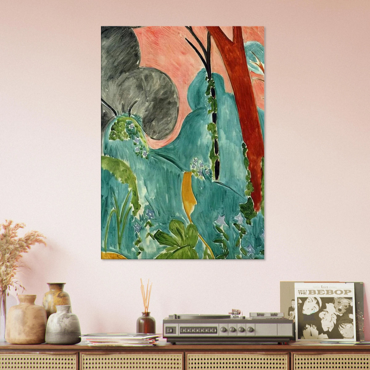 MORACCAN GARDEN 1912 Canvas | Henri Matisse Canvas | Henri Matisse Print