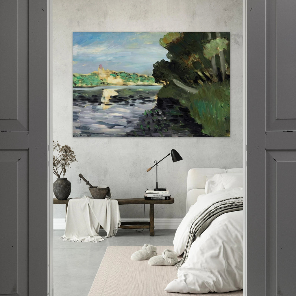 BORDS DE LA SEINE A VETHEUIL 1920 Poster | Henri Matisse Poster | Henri Matisse Print