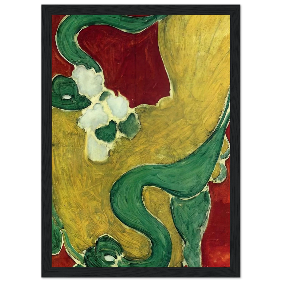 THE RACAILLE CHAIR 1946 Framed Poster | Henri Matisse Framed Prints Wall Art | Henri Matisse Print