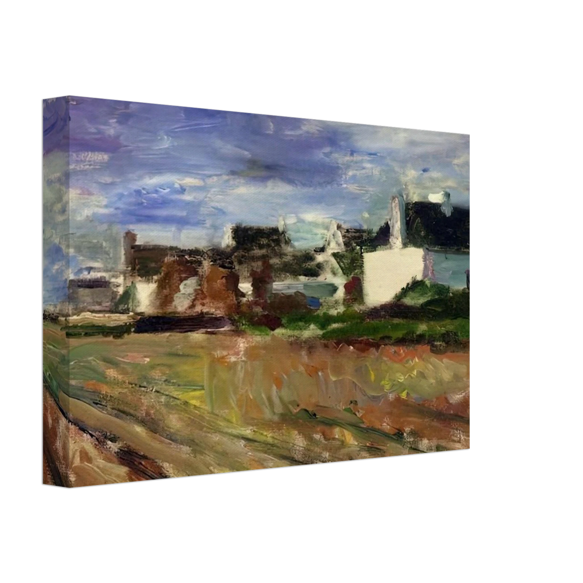 FARMS IN BRITTANY BELLE ILE 1897 Canvas | Henri Matisse Canvas | Henri Matisse Print