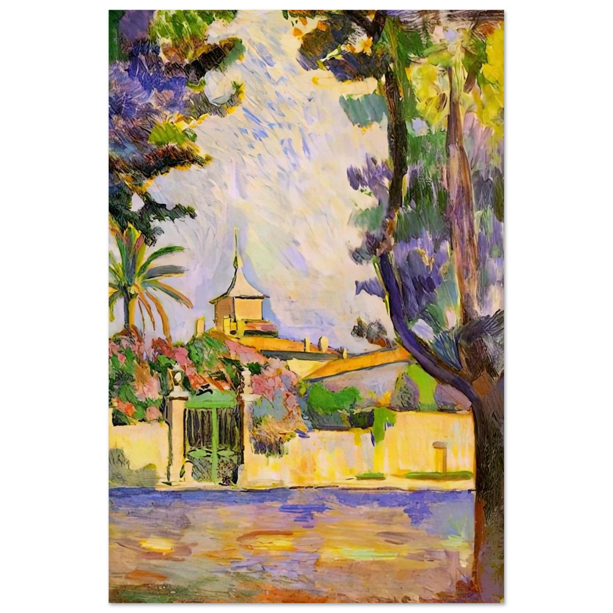 PLACE DES LICES ST TROPEZ 1904 Poster | Henri Matisse Poster | Henri Matisse Print