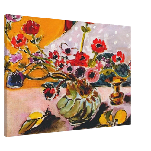 ANEMONES AND CHINESE VASE 1943 Canvas | Henri Matisse Canvas | Henri Matisse Print