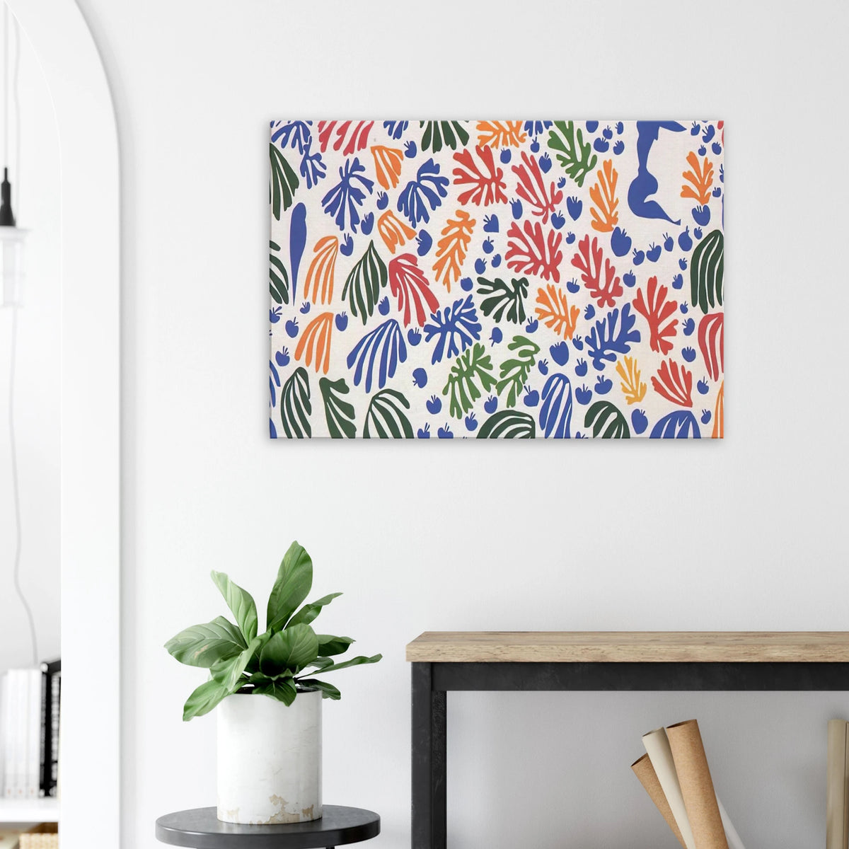 LA PERRUCHE ET LA SIRENE 1952 Canvas | Henri Matisse Canvas | Henri Matisse Print