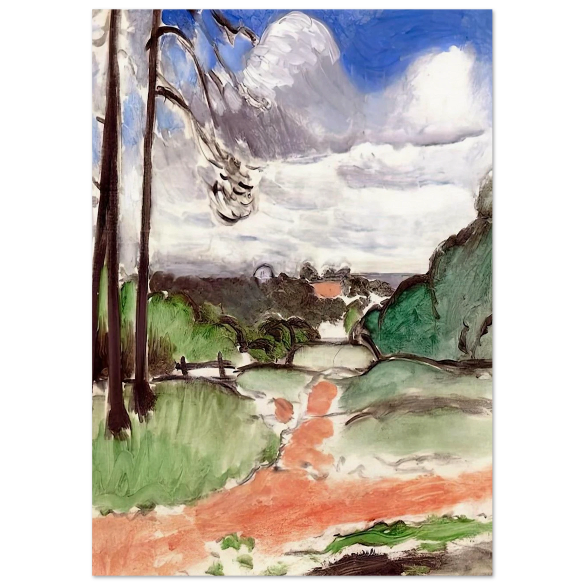 CHALAIS MEUDON 1917 Poster | Henri Matisse Poster | Henri Matisse Print