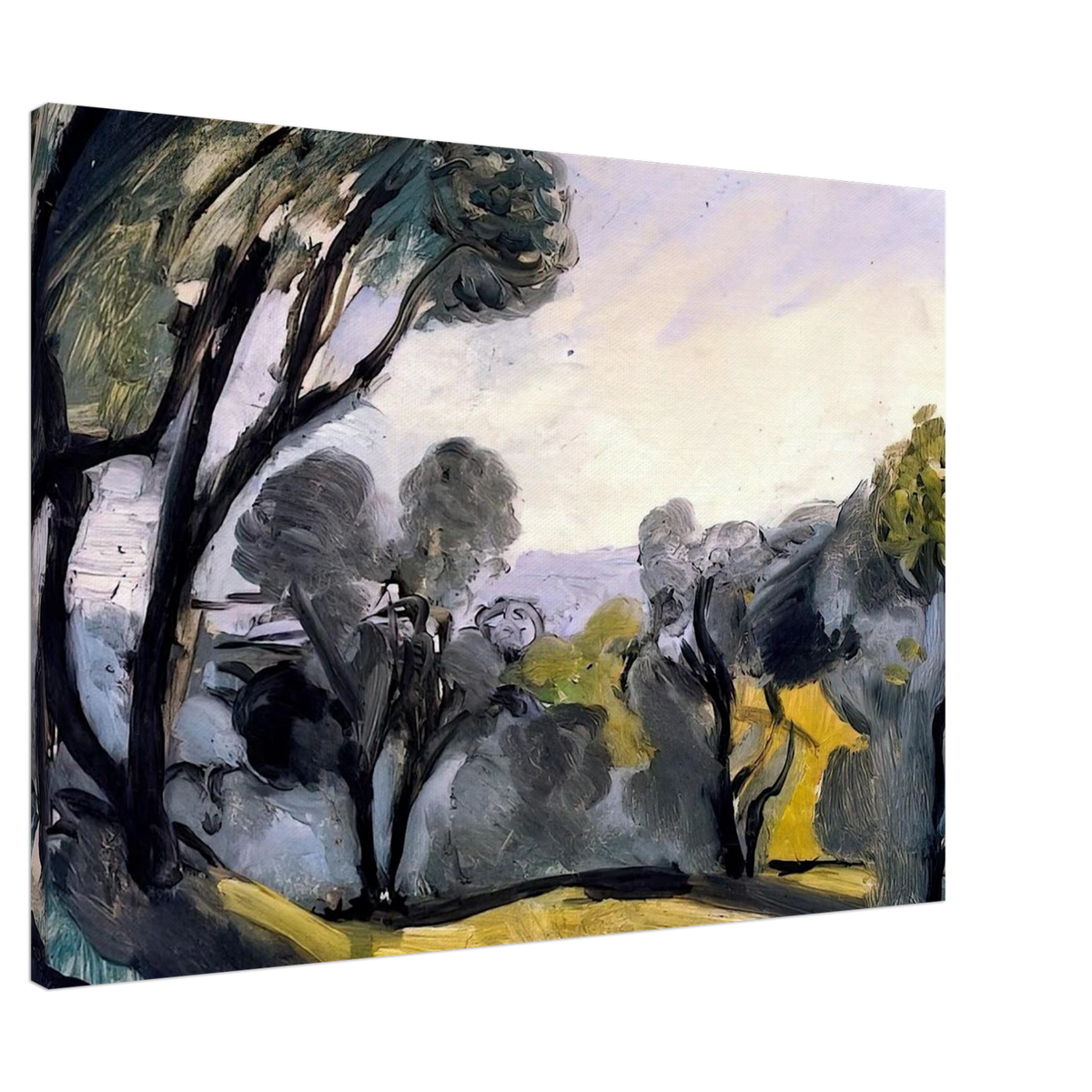 LANDSCAPE WITH OLIVE TREES 1918 Canvas | Henri Matisse Canvas | Henri Matisse Print