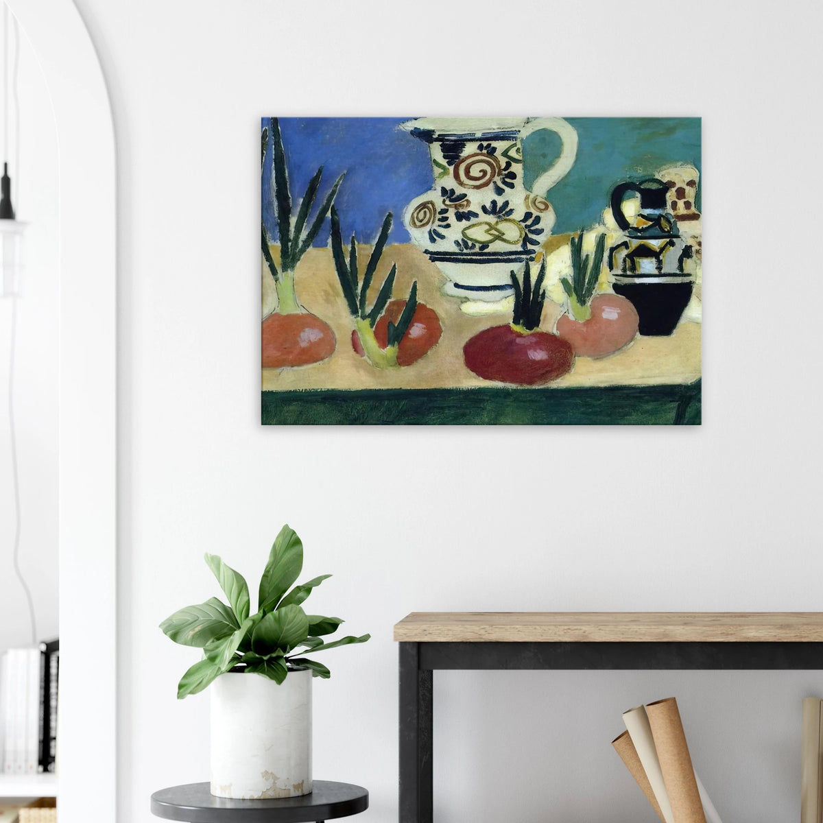 THE RED ONIONS 1906 Canvas | Henri Matisse Canvas | Henri Matisse Print