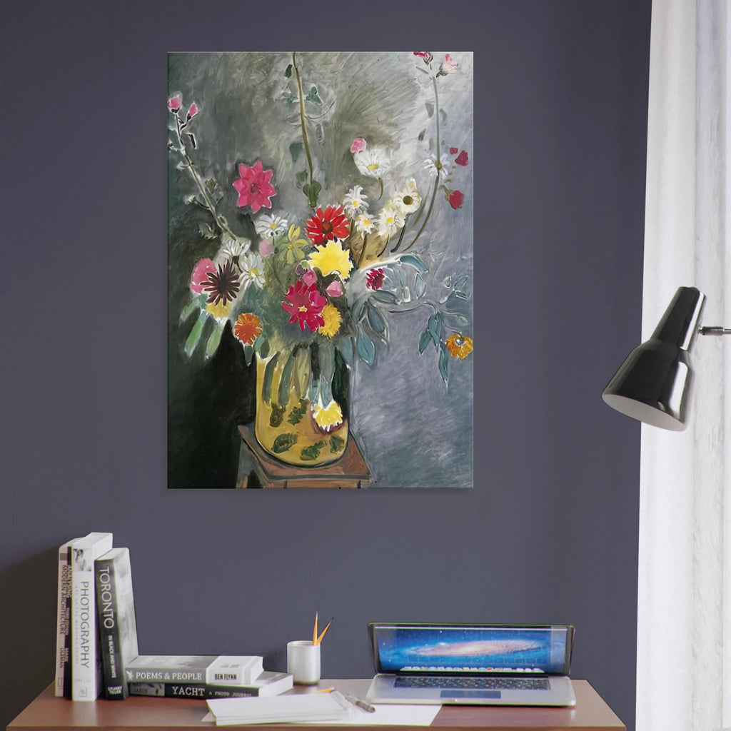 BOUQUET OF MIXED FLOWERS 1917 Canvas | Henri Matisse Canvas | Henri Matisse Print