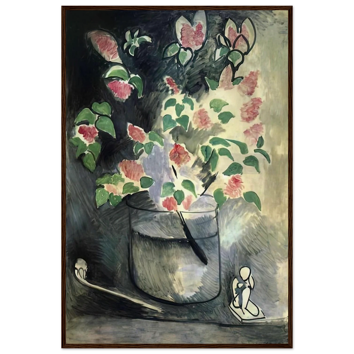 BRANCH OF LILLACS 1914 Framed Poster | Henri Matisse Framed Prints Wall Art | Henri Matisse Print