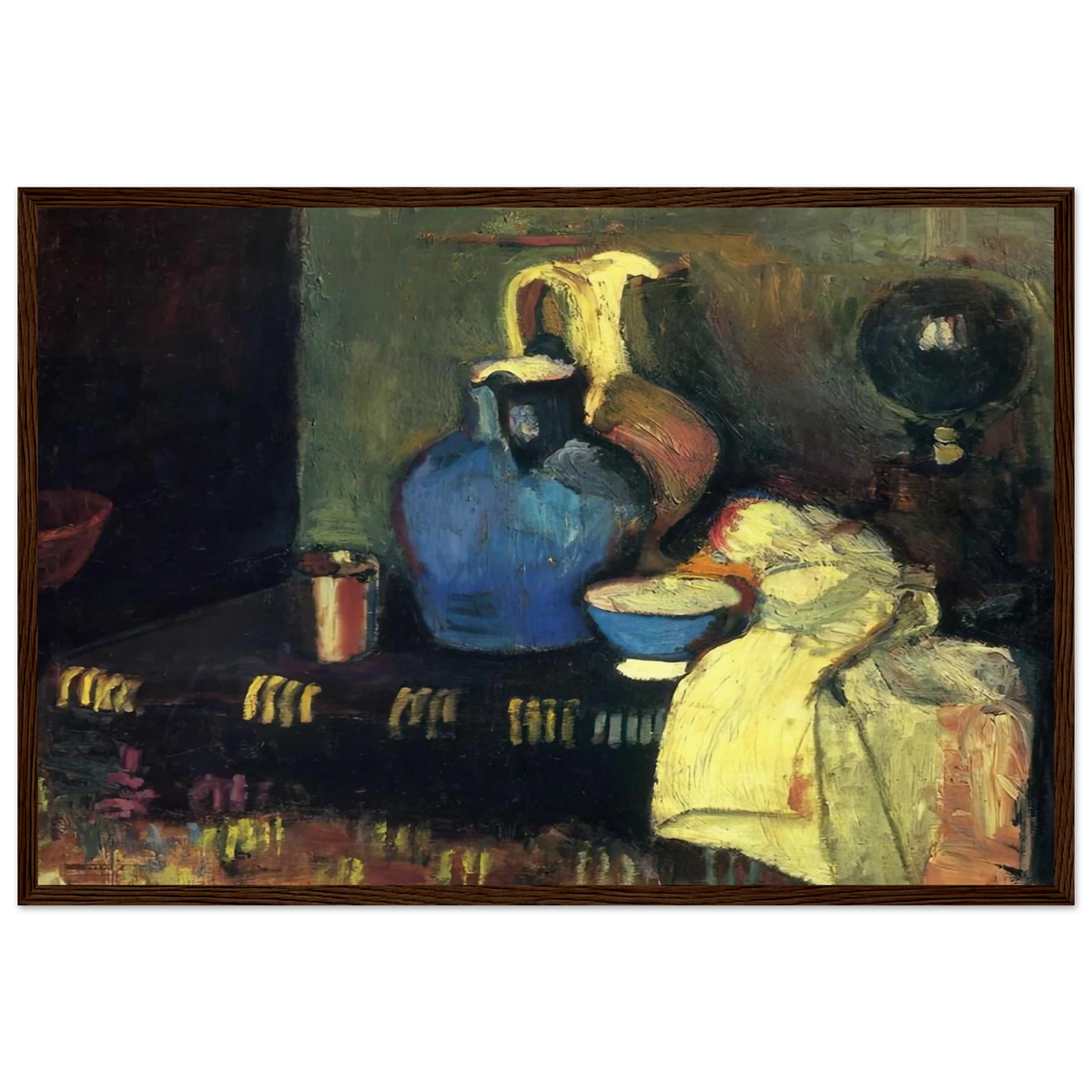 BLUE PITCHER Framed Poster | Henri Matisse Framed Prints Wall Art | Henri Matisse Print