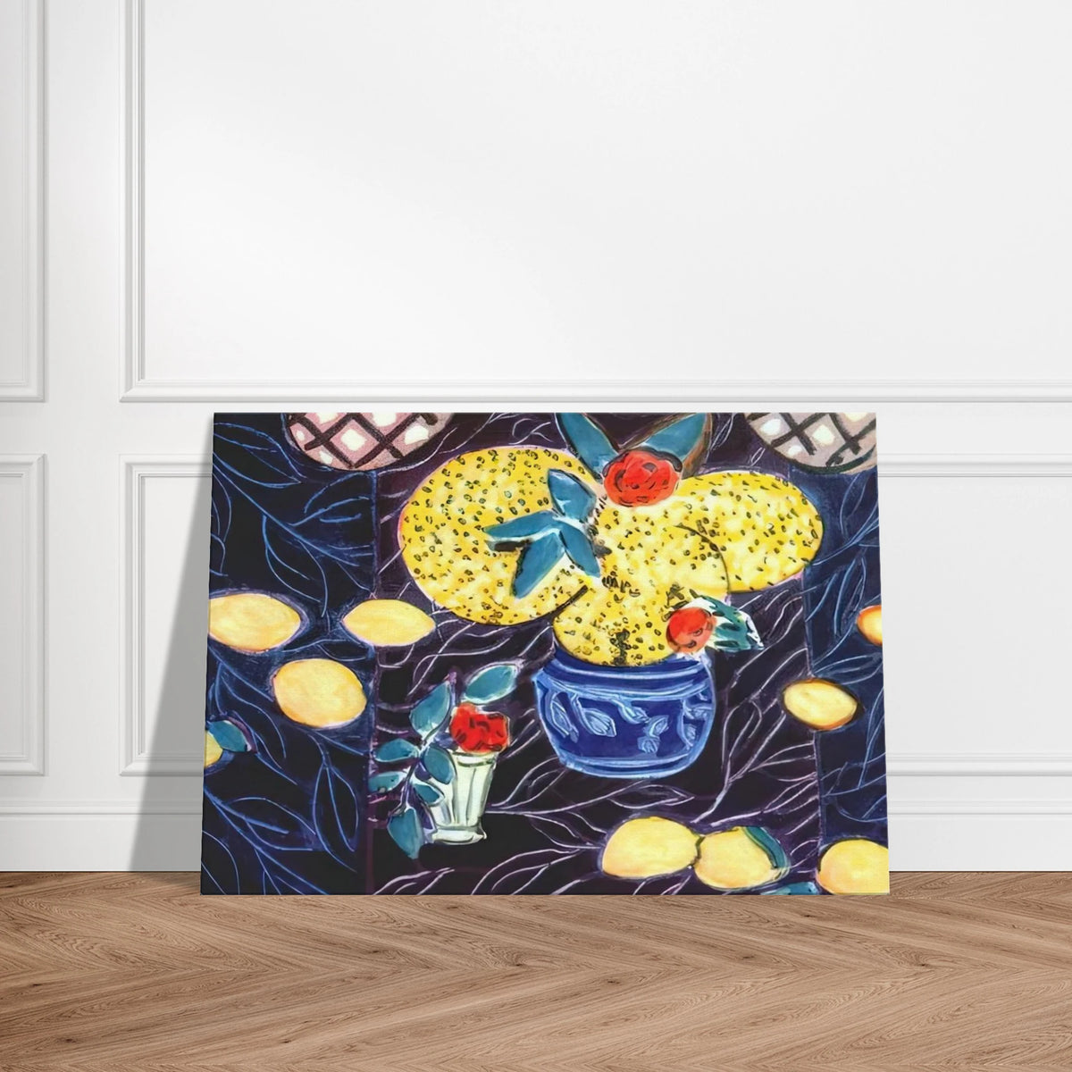 LEMONS AND MIMOSA 1944 Canvas | Henri Matisse Canvas | Henri Matisse Print