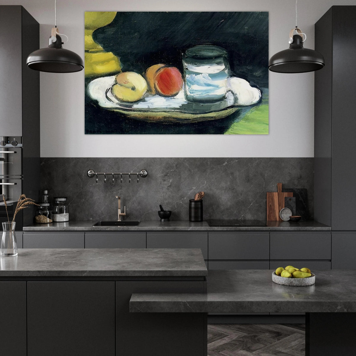 STILL LIFE PEACHES AND GLASS 1916 Poster | Henri Matisse Poster | Henri Matisse Print