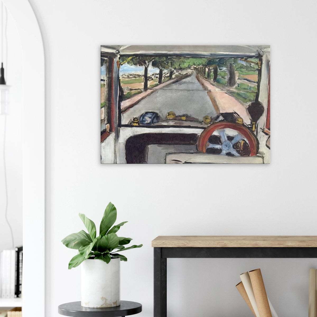 THE WINDSHIELD 1917 0 Canvas | Henri Matisse Canvas | Henri Matisse Print