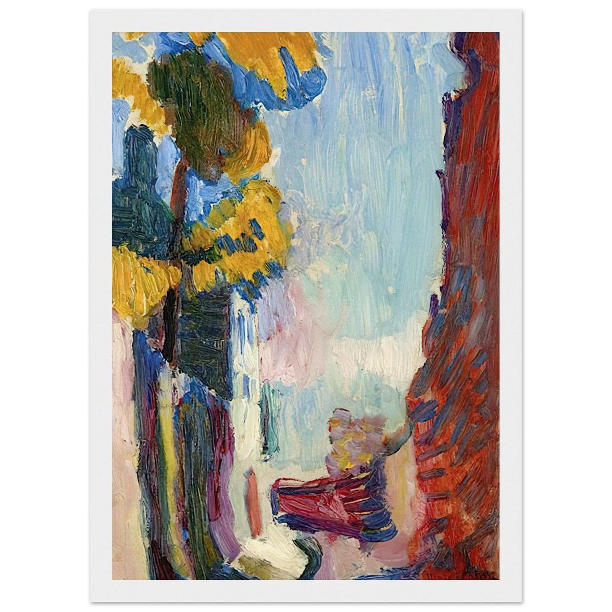 ARCUEIL 1899 Framed Poster | Henri Matisse Framed Prints Wall Art | Henri Matisse Print
