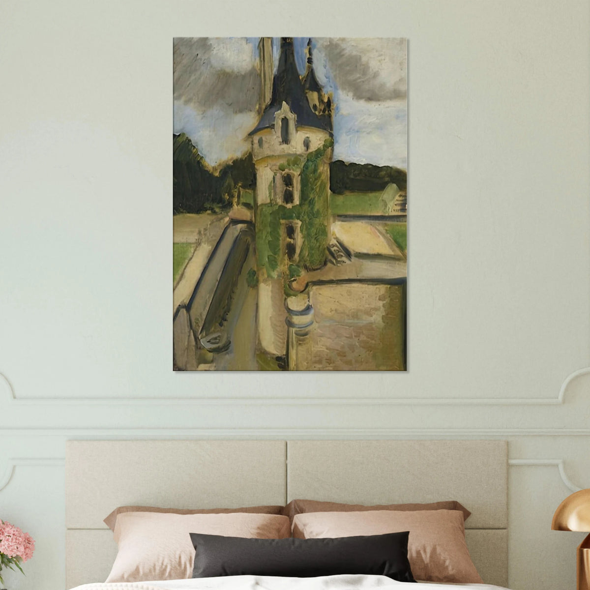 LLA TOUR DE CHENONCEAUX 1917 Canvas | Henri Matisse Canvas | Henri Matisse Print