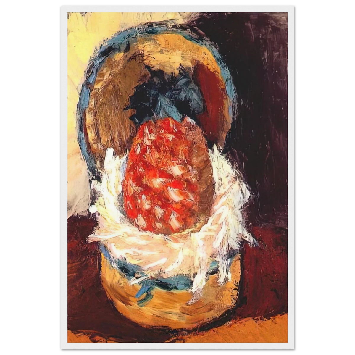 PINEAPPLE IN A BASKET 1926 Framed Poster | Henri Matisse Framed Prints Wall Art | Henri Matisse Print
