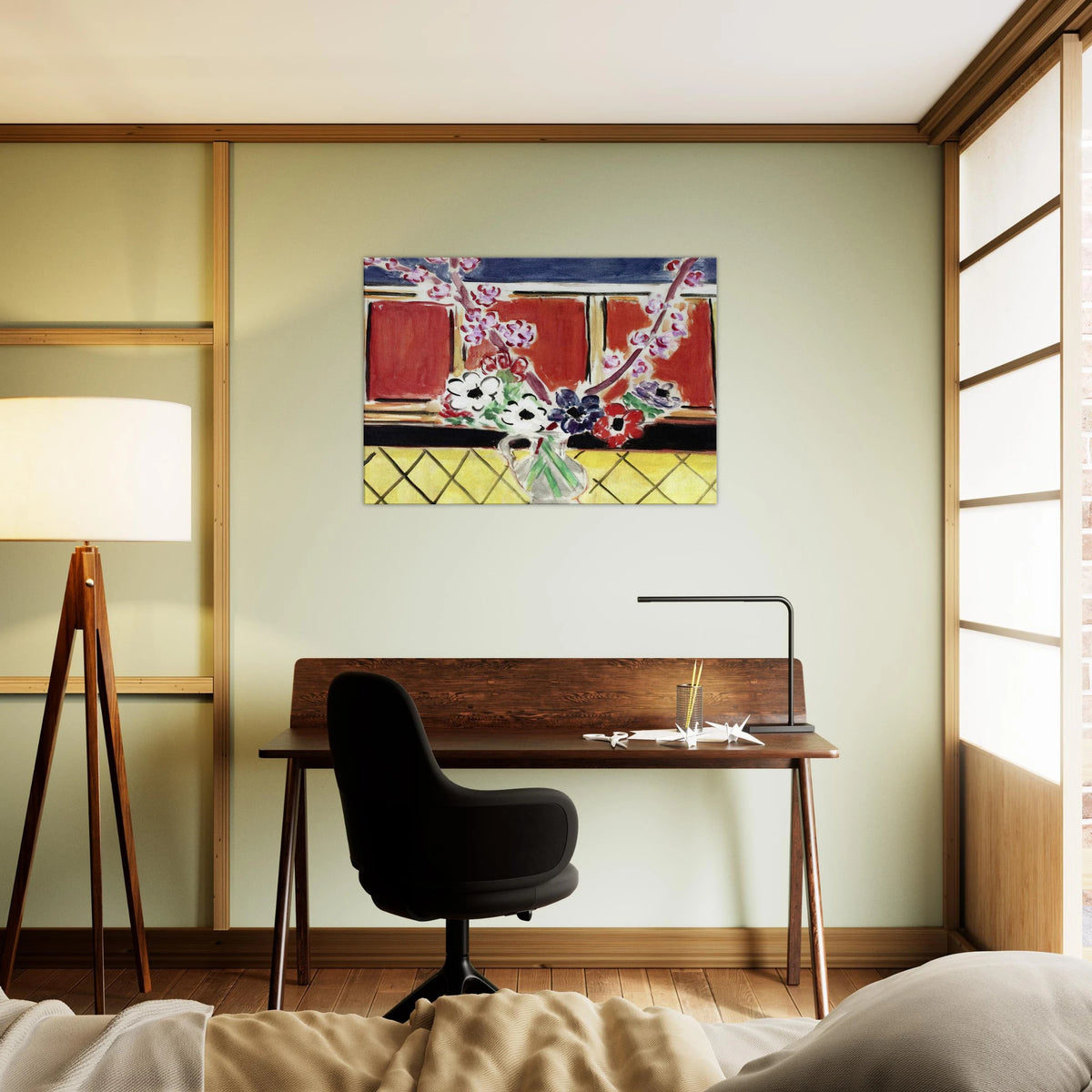 ANEMONES AND PEACH BLOSSOMS 1944 Canvas | Henri Matisse Canvas | Henri Matisse Print