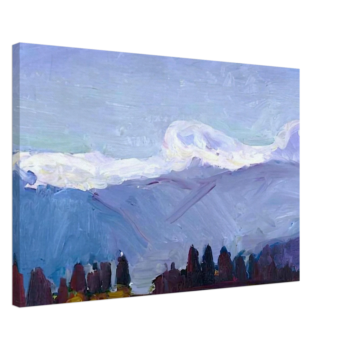 GREEN NEEDLES ON THE CROSS JAVERNAZ 1901 Canvas | Henri Matisse Canvas | Henri Matisse Print