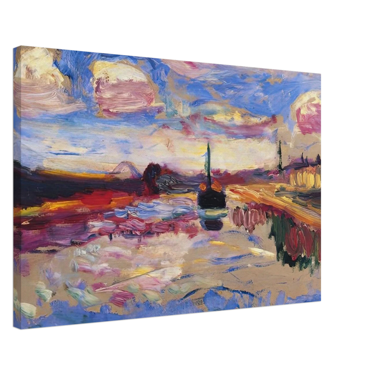 CANAL DU MIDI 1899 Canvas | Henri Matisse Canvas | Henri Matisse Print