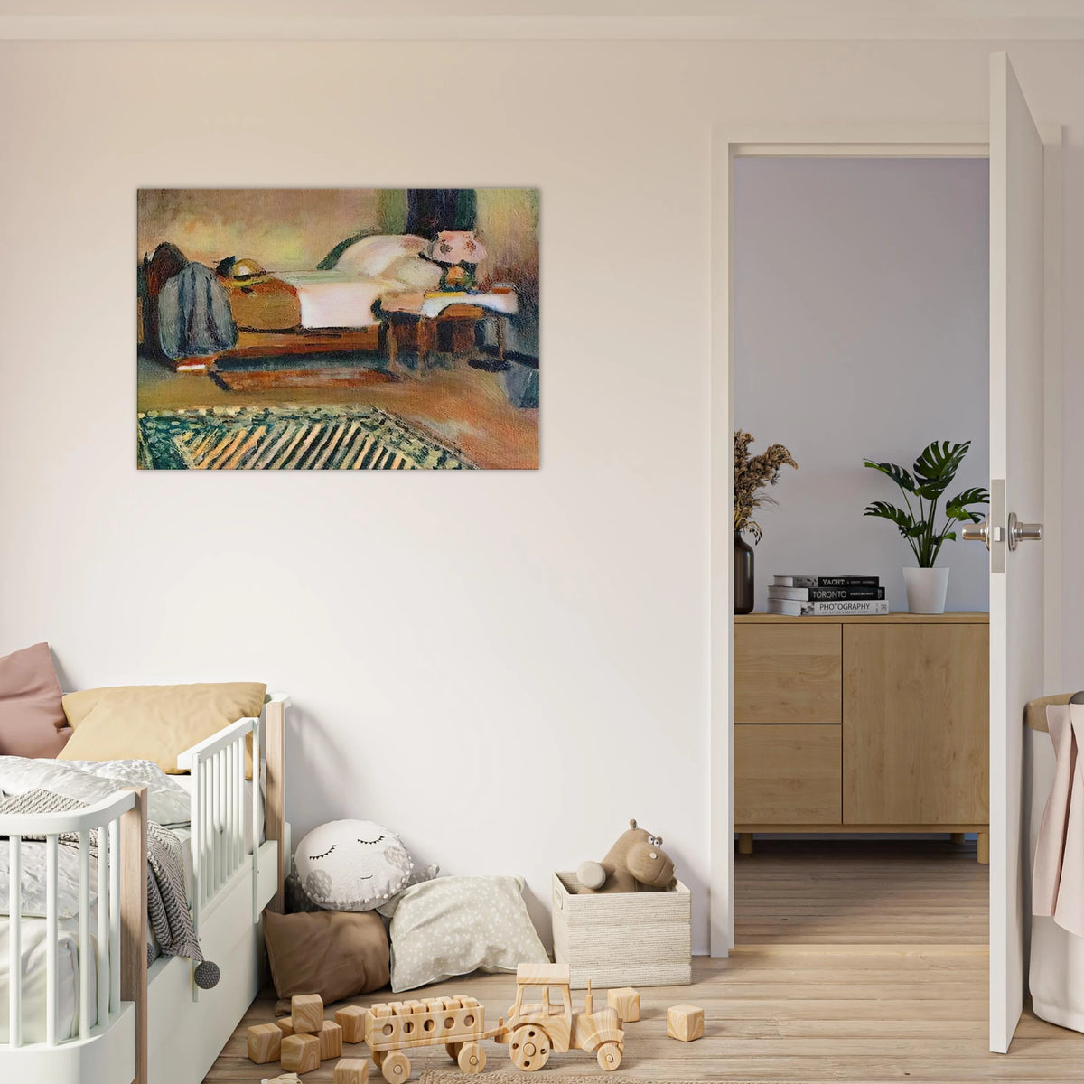 MY ROOM IN AJACCIO 1889 Canvas | Henri Matisse Canvas | Henri Matisse Print