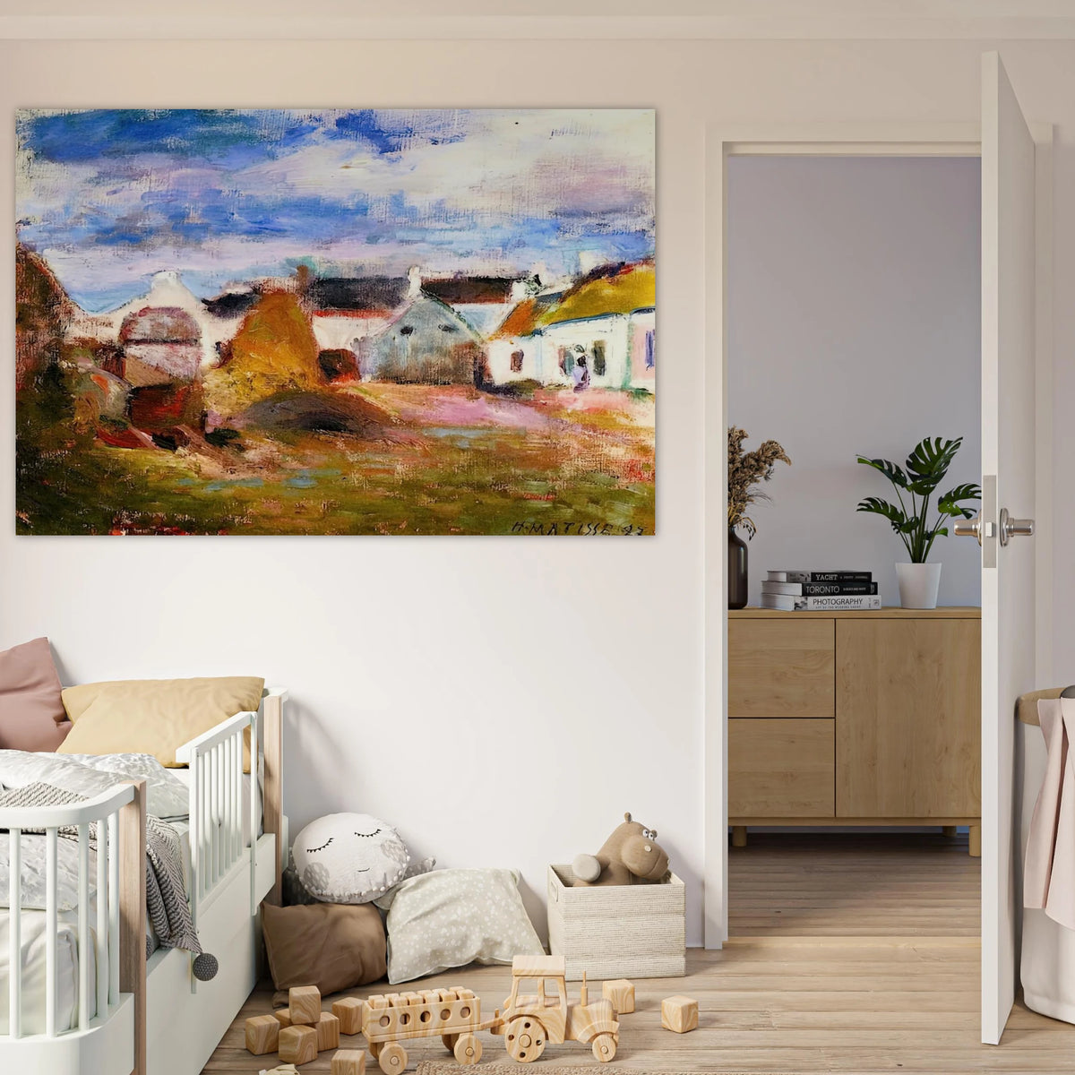 FARMYARD IN BRITTANY 1897 Poster | Henri Matisse Poster | Henri Matisse Print
