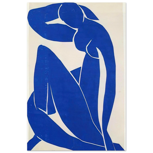 BLUE NUDE 1952 Poster | Henri Matisse Poster | Henri Matisse Print