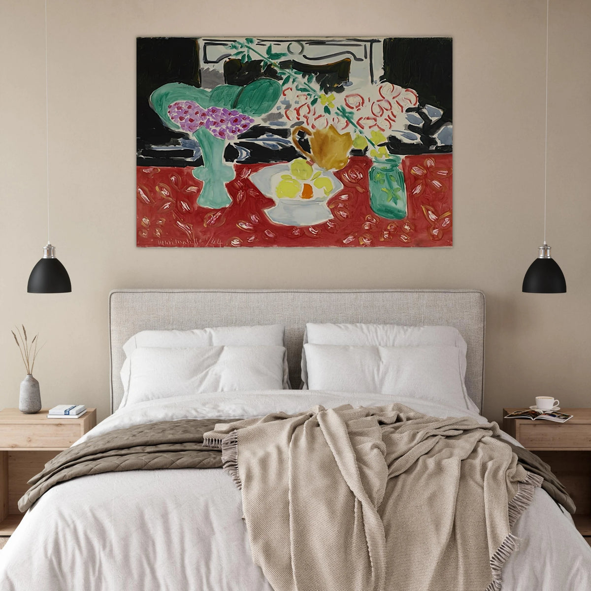ROSES DE NOEL ET SAXIFRAGE 1944 Poster | Henri Matisse Poster | Henri Matisse Print