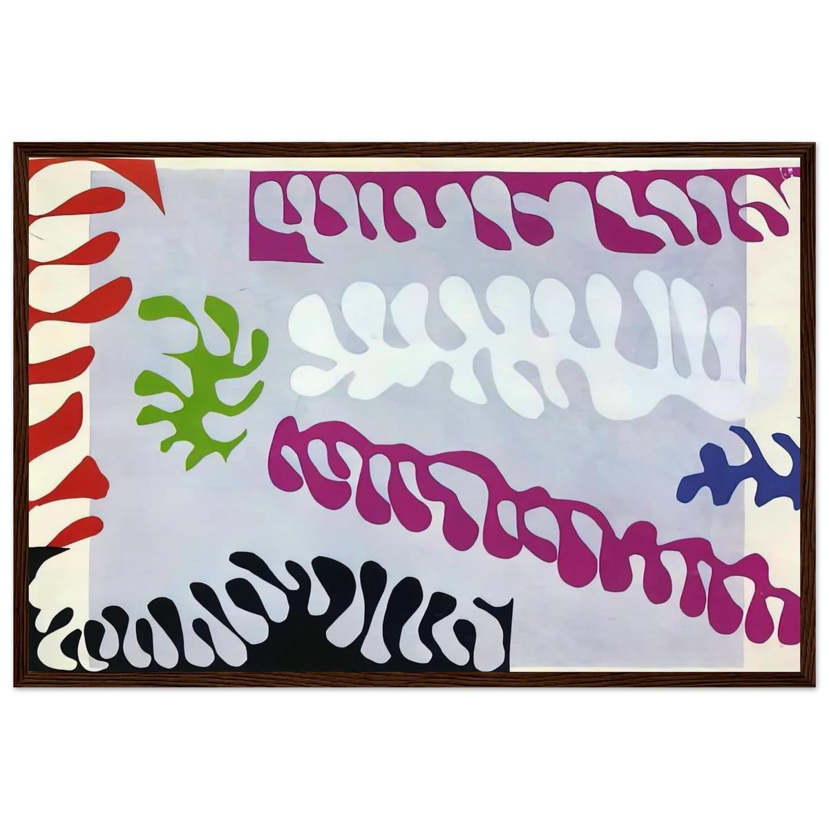CUT OUTS 1 Framed Poster | Henri Matisse Framed Prints Wall Art | Henri Matisse Print