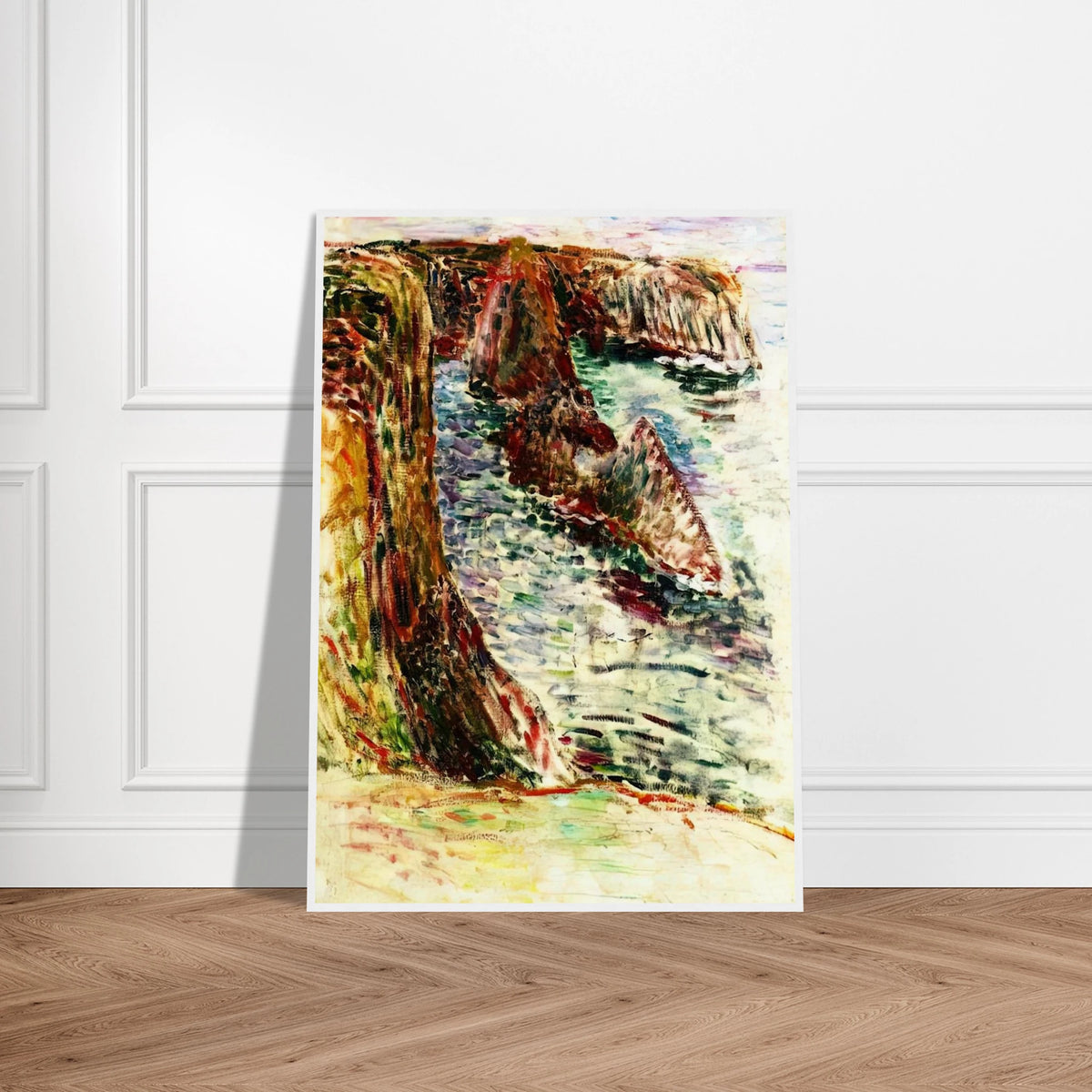 BELLE ILE EN MER 1897 Framed Poster | Henri Matisse Framed Prints Wall Art | Henri Matisse Print