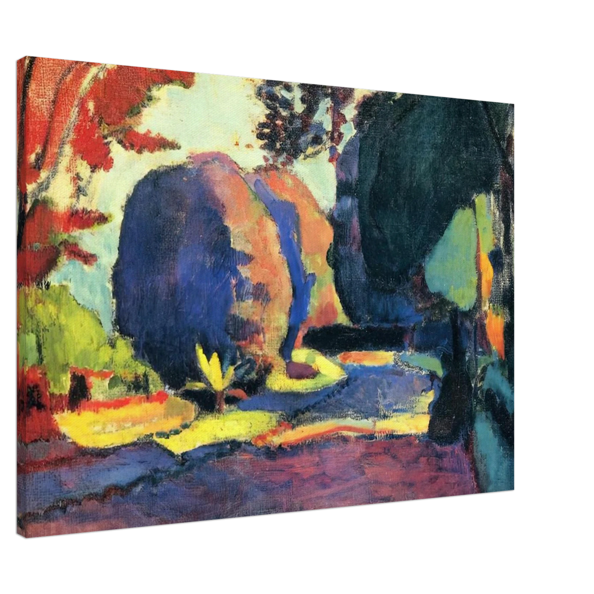 THE LUXEMBOURG GARDENS 1901 Canvas | Henri Matisse Canvas | Henri Matisse Print