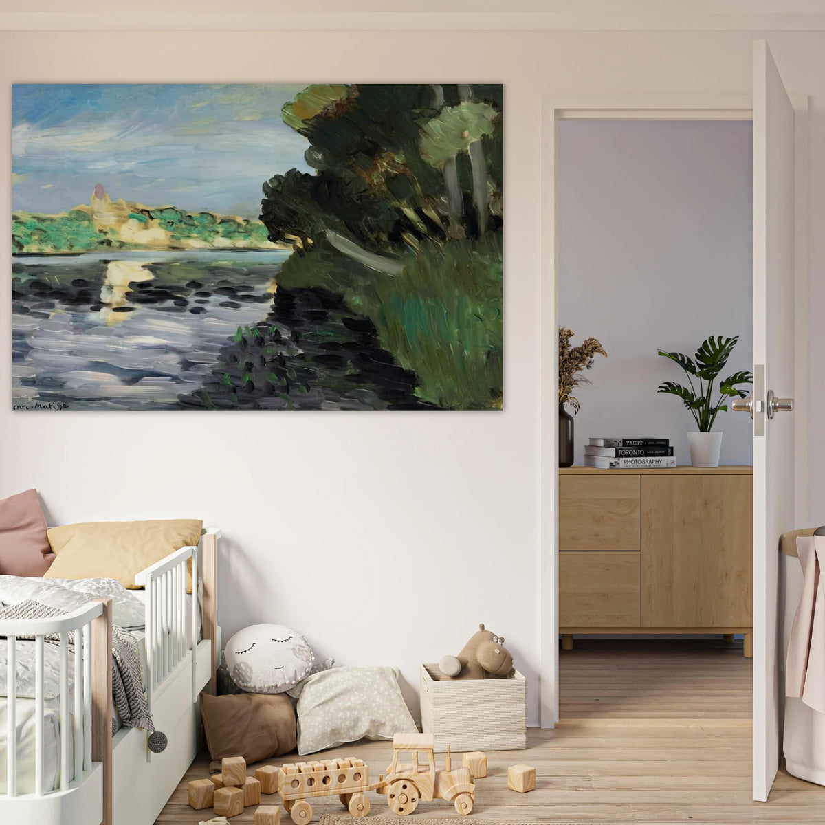 BORDS DE LA SEINE A VETHEUIL 1920 Poster | Henri Matisse Poster | Henri Matisse Print