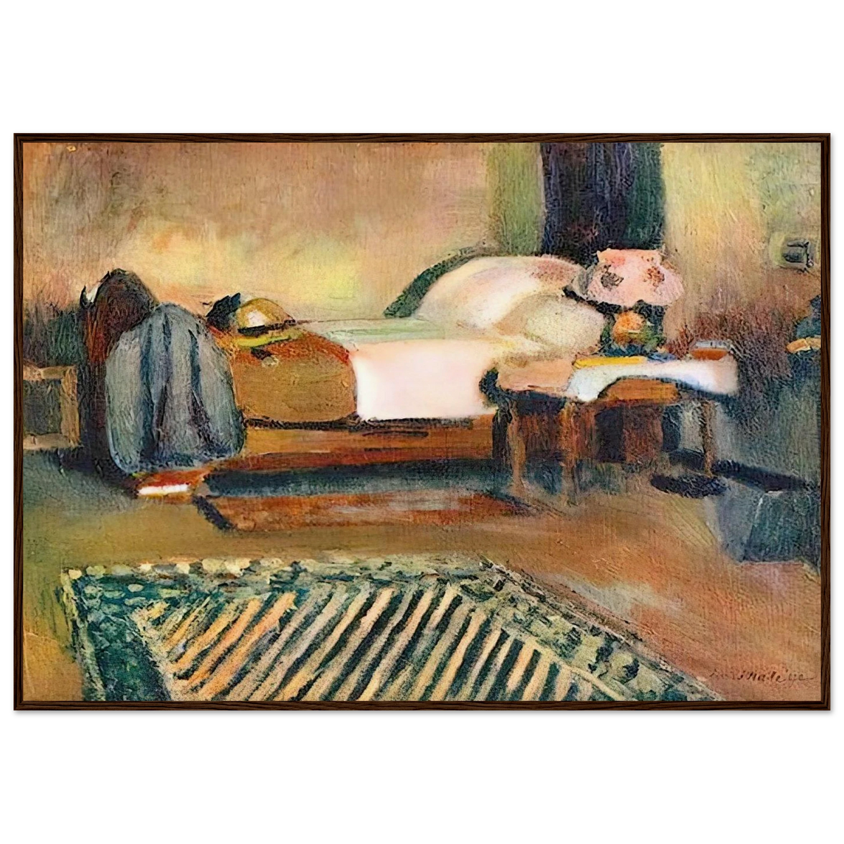 MY ROOM IN AJACCIO 1889 Framed Poster | Henri Matisse Framed Prints Wall Art | Henri Matisse Print