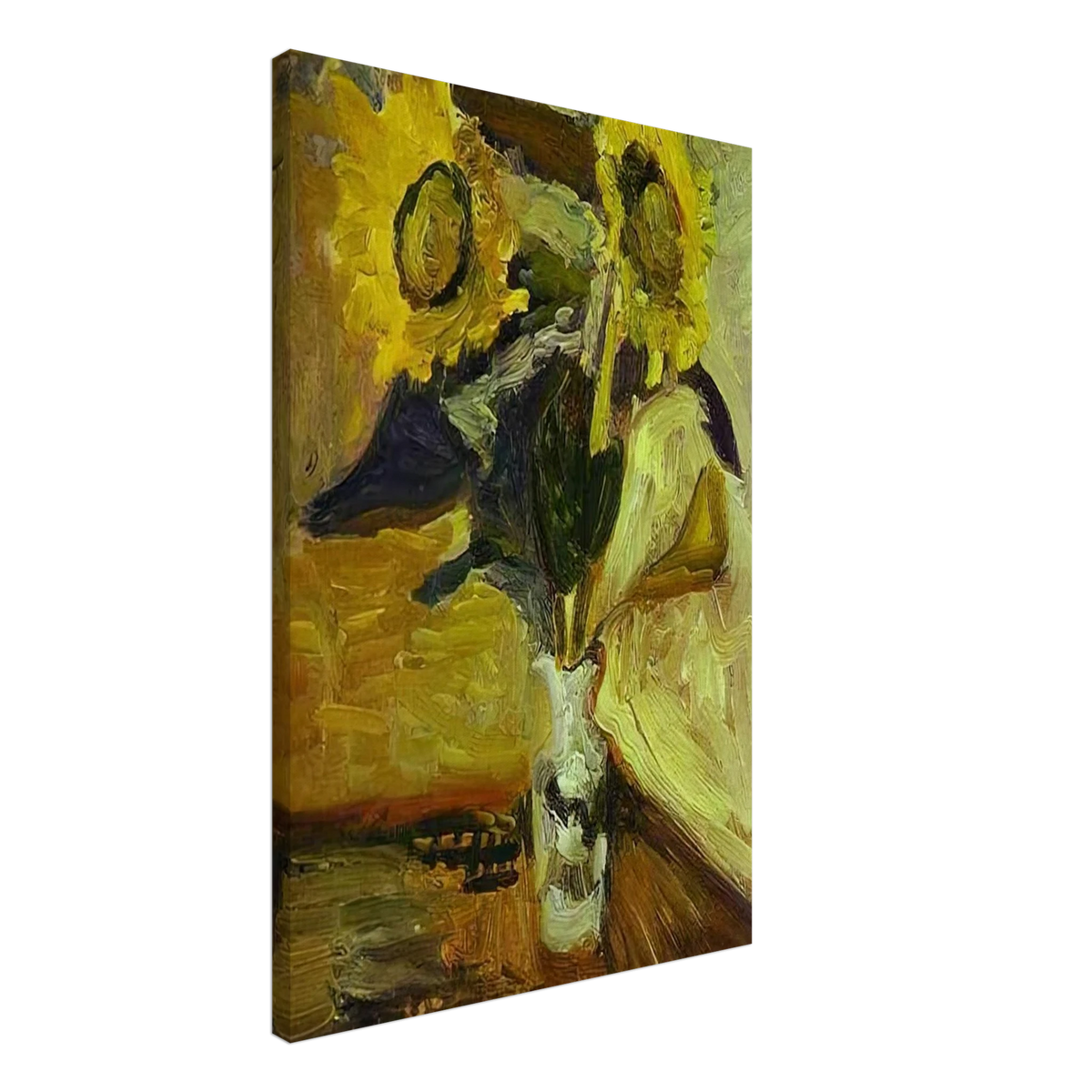VASE OF SUNFLOWERS 1898 Canvas | Henri Matisse Canvas | Henri Matisse Print